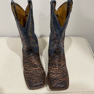 Mens Tony Lama size 11.5 D Exotic (see description).